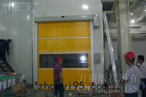 福州統一企業有限公司快速卷門安裝案例