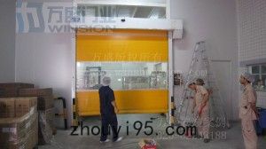 浙江加多寶飲料有限公司快速卷門安裝案例