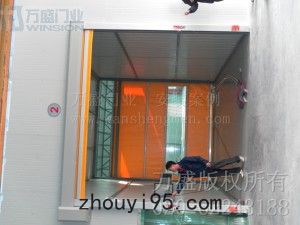 印刷包裝行業快速卷門安裝案例