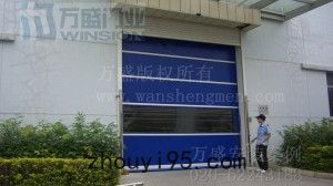 東莞泰康電子科技有限公司快速卷門安裝案例