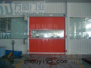 沙市久隆汽車動力轉向器有限公司快速門安裝案例