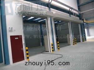 優利比汽車金屬（常州）有限公司快速卷簾門安裝案例
