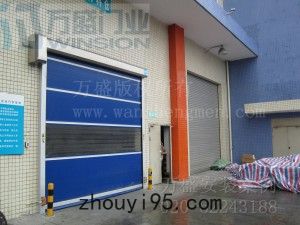 電子電器行業快速卷門安裝案例