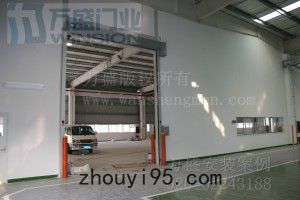 廣州愛德克斯汽車配件有限公司快速卷門安裝案例