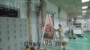 廣州京寫電路板有限公司快速卷門安裝案例