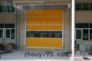 電子電器行業快速卷門安裝案例