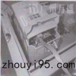 將高速卷門編碼定位器連接綫水晶頭插入電箱變頻器頂部預留端口